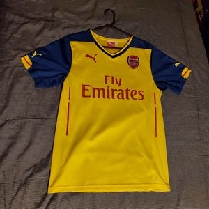 ARSENAL "KOSCIELNY" Puma 2014 Away Jersey Size Men's Medium.